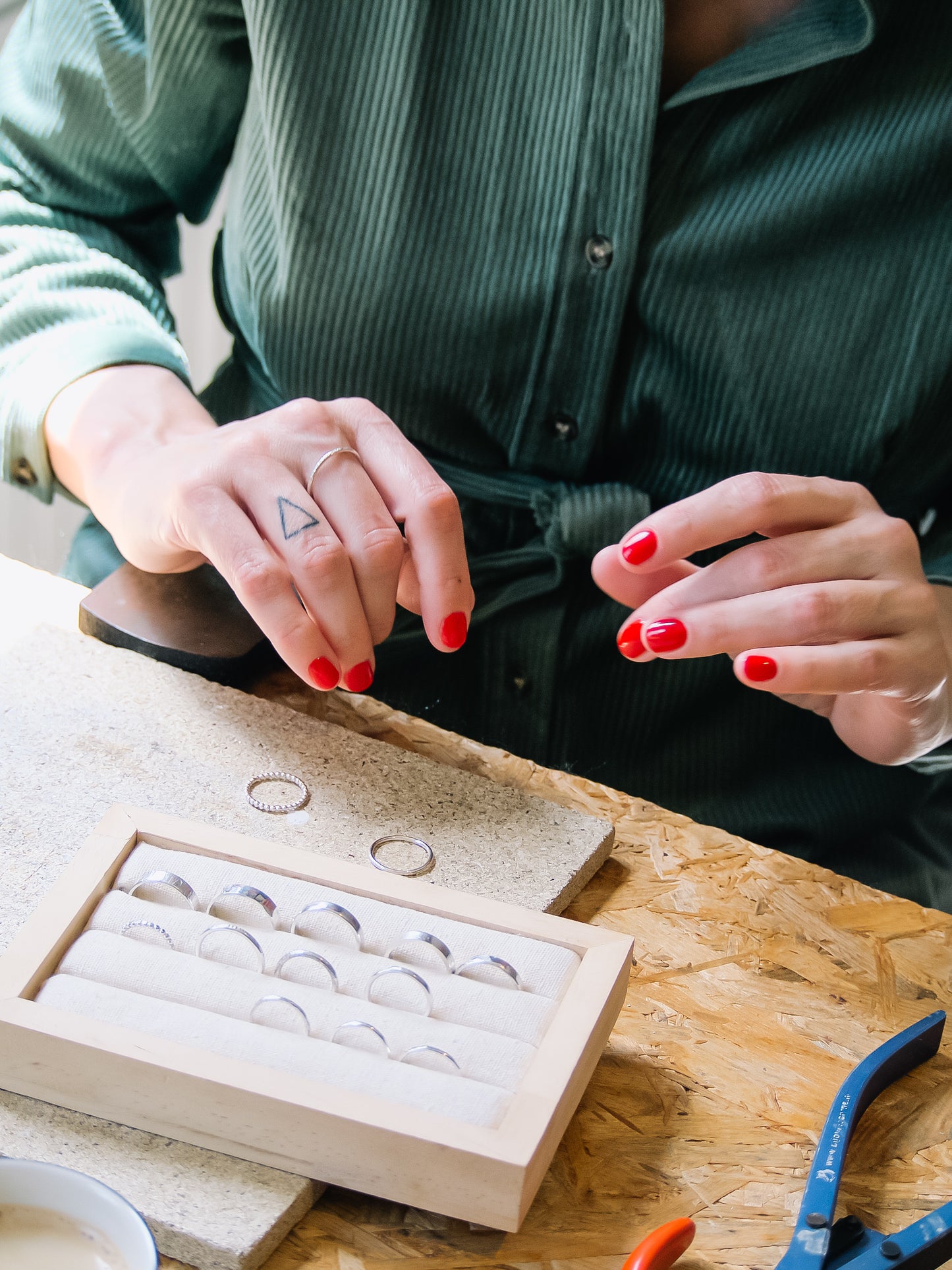 Workshop fijne zilveren ringen - 3 februari - GENT