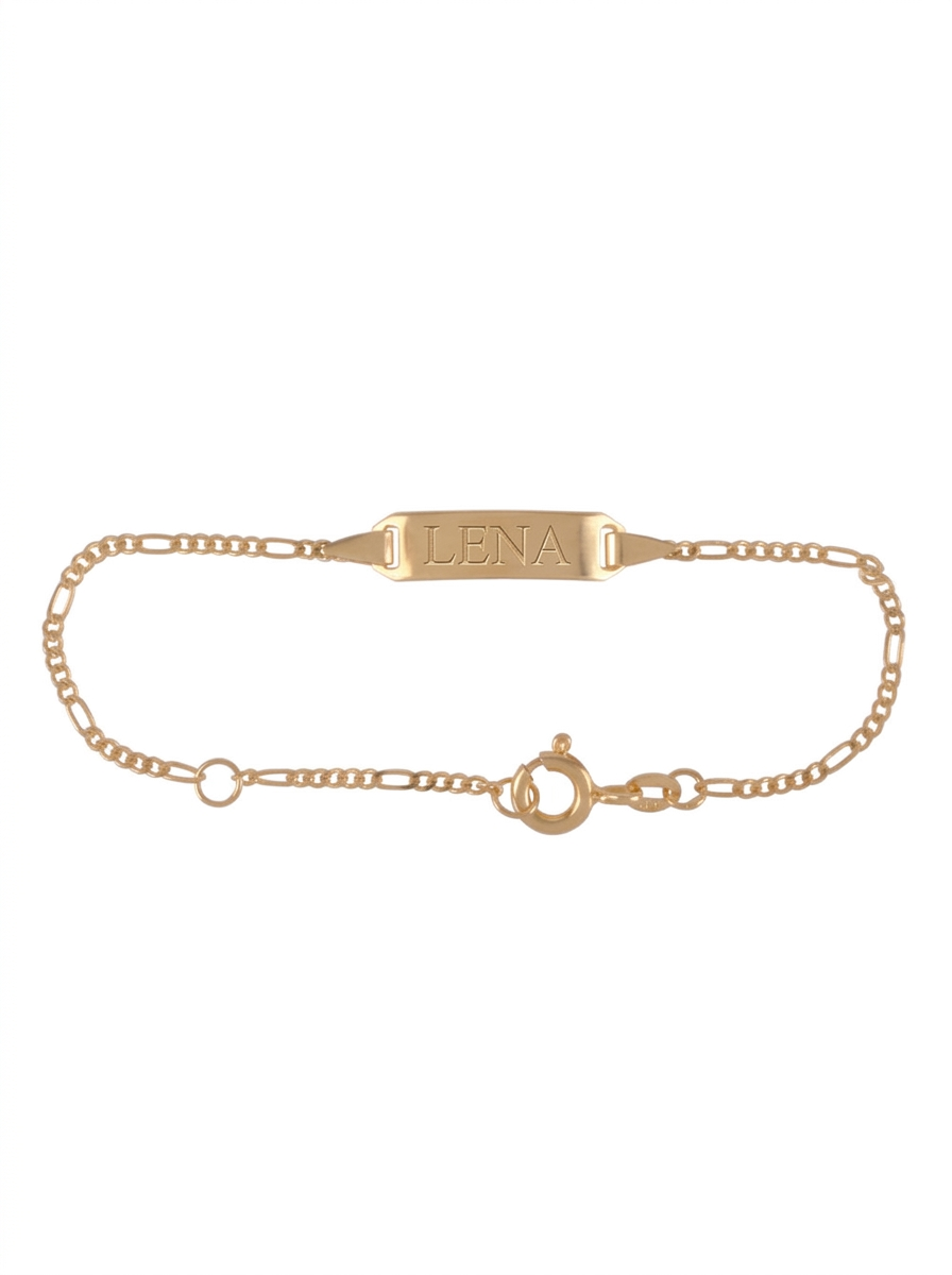 Geboortearmbandje 14k geelgoud